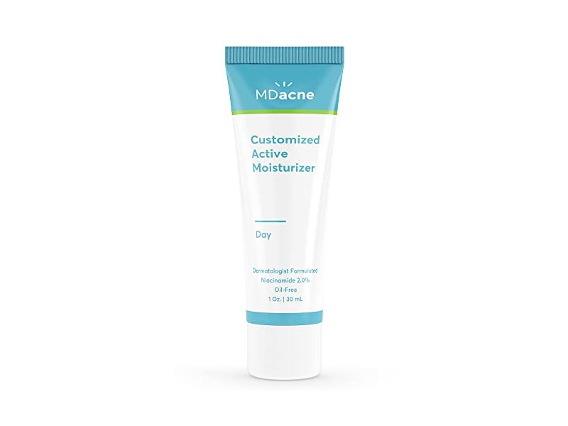 Mdacne Customized Active Moisturizer, 2.0% Niacinamide, 1 oz/30 mL