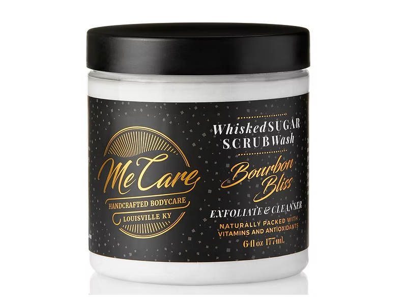 Me Care Bourbon Bliss 3-in-1 Whished Sugar Scrub Wash, 6 fl oz/177 mL