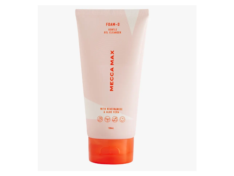 Mecca Max Foam - 0 Gentle Gel Cleanser, Niacinamide & Aloe Vera, 150 mL