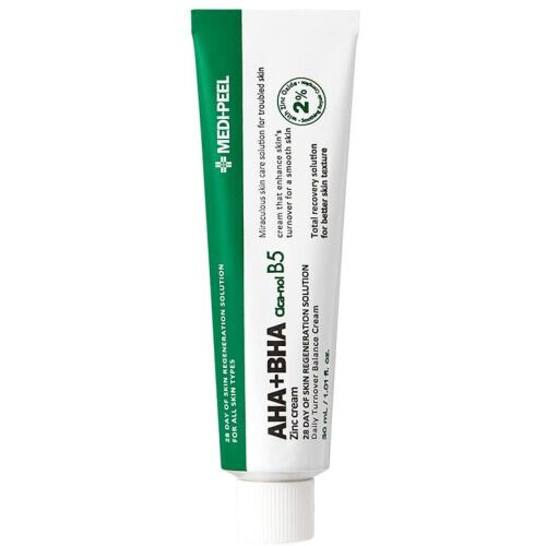 AHA + BHA Cica-Nol B5 Zinc Cream