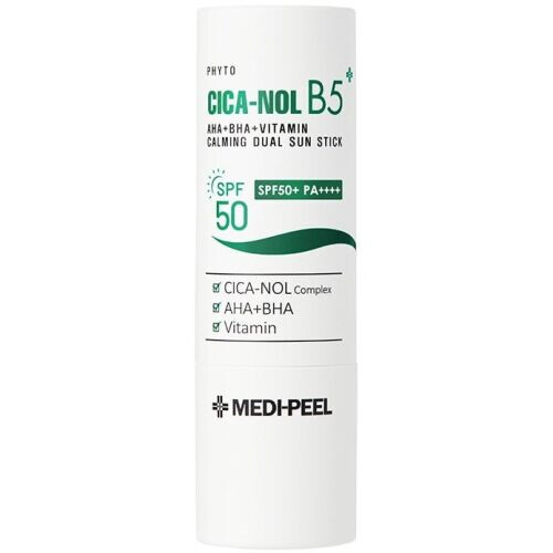 Phyto Cica-Nol B5 AHA + BHA + Vitamin Calming Dual Sun Stick SPF 50+ PA++++