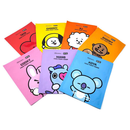 Bt21 Face Point Mask Set