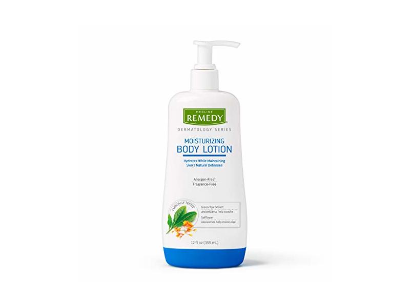 Medline Remedy Moisturizing Body Lotion, 12 fl oz/355 mL