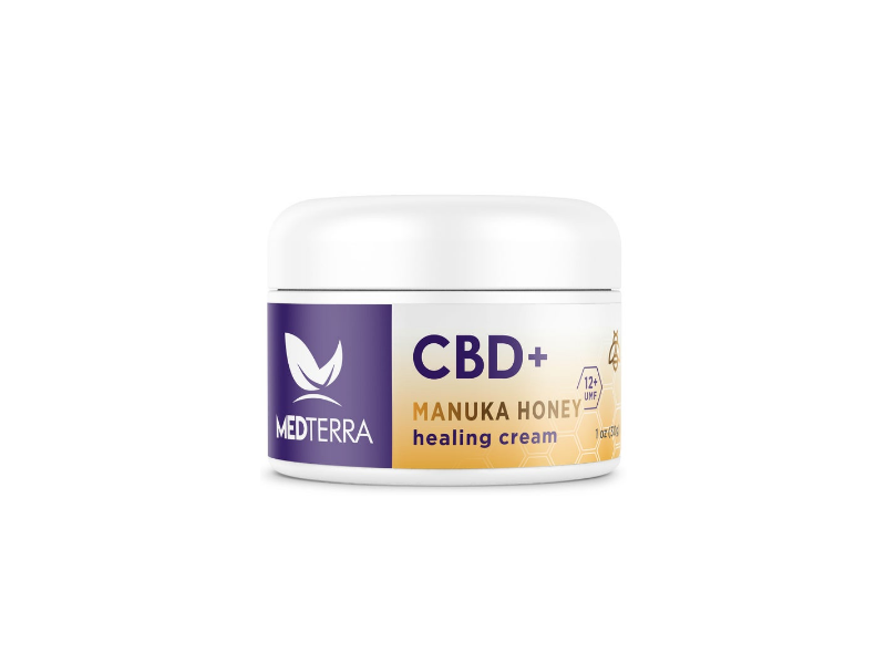 Medterra CBD + Manuka Honey Healing Cream, 1 oz/30 g