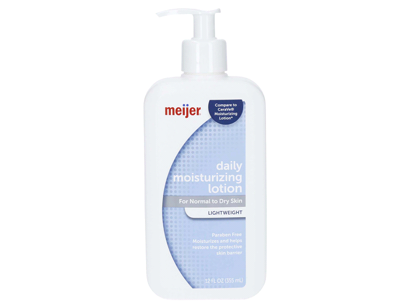 Meijer Daily Moisturizing Lotion, Lightweight, 12 fl oz