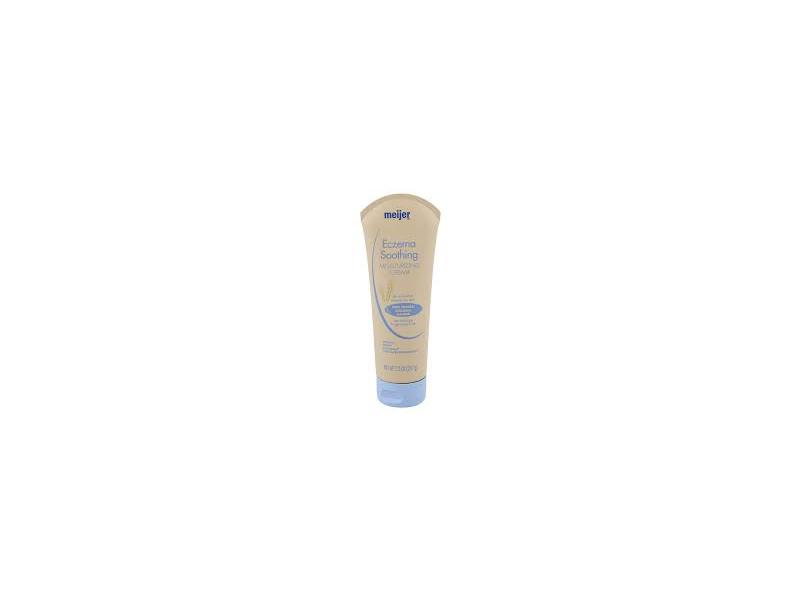 Meijer Eczema Soothing Moisturizing Cream, Natural Colloidal Oatmeal, 7.3 oz/207 g