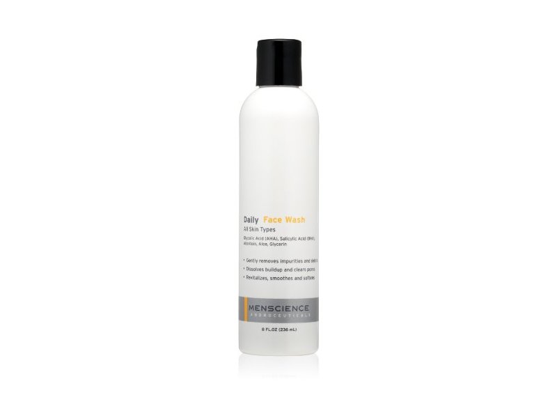MenScience Androceuticals Daily Face Wash, 8 fl. oz.