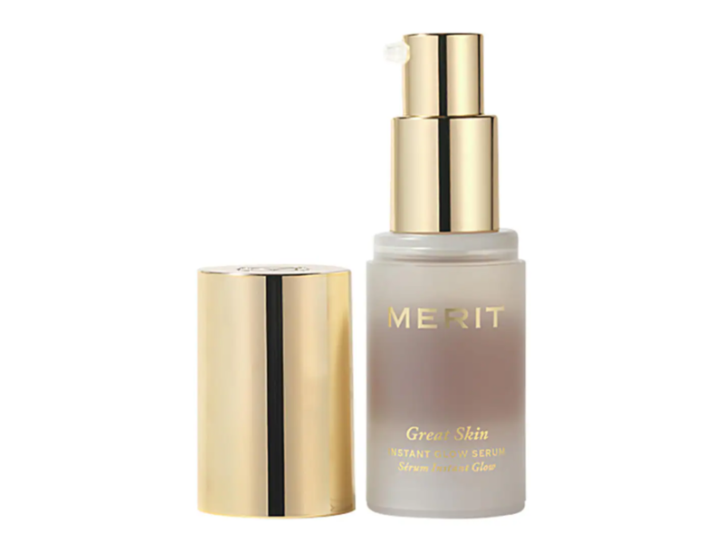 Merit Beauty Great Skin Instant Glow Serum, 0.5 fl oz/15 mL