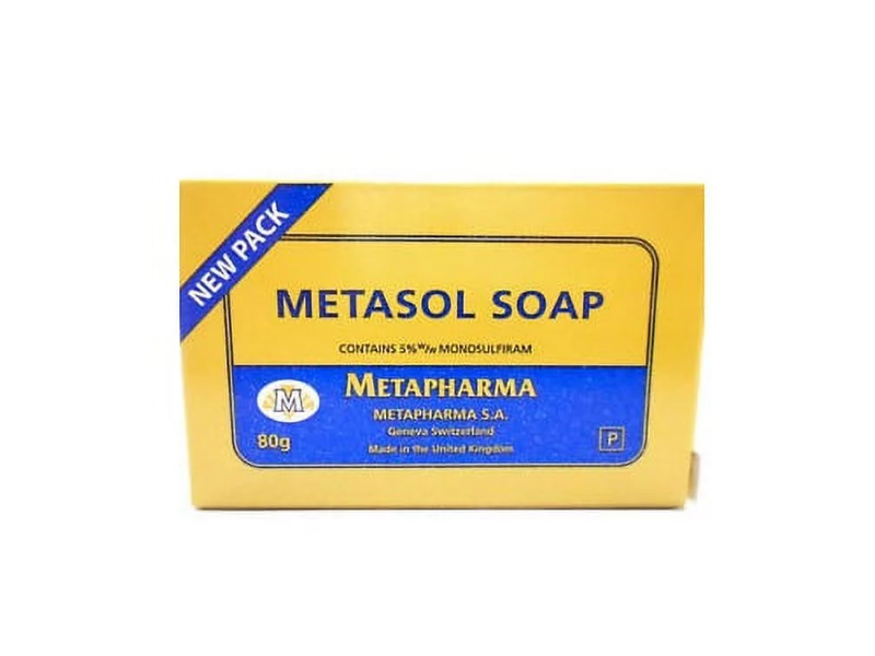 Metapharma Metasol Soap, Monosulfiram, 80 g