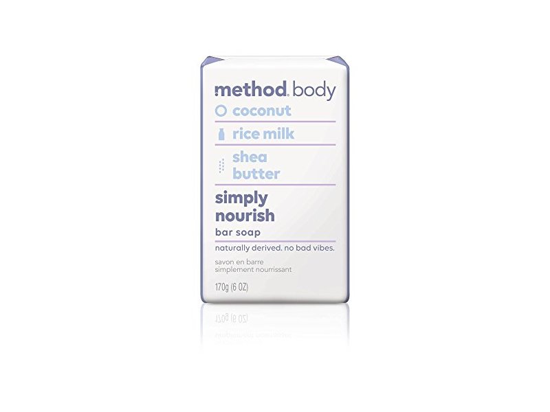 Method Body Simply Nourish Bar Soap, 6 oz