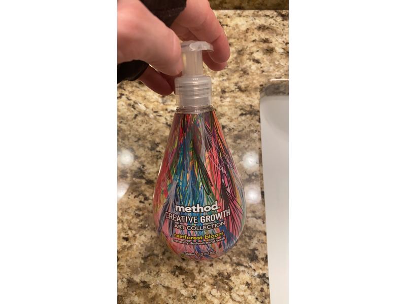Method Creative Growth Art Collection Rainforest Bloom Hand Soap