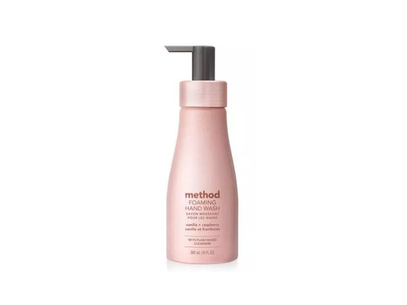 Method Foaming Hand Soap, Vanilla & Raspberry, 10 fl oz/300 mL