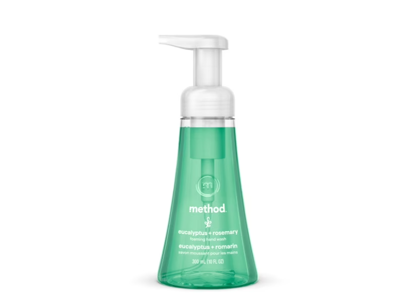 Method Foaming Hand Wash, Eucalyptus + Rosemary, 10 fl oz/300 mL, 3 Count