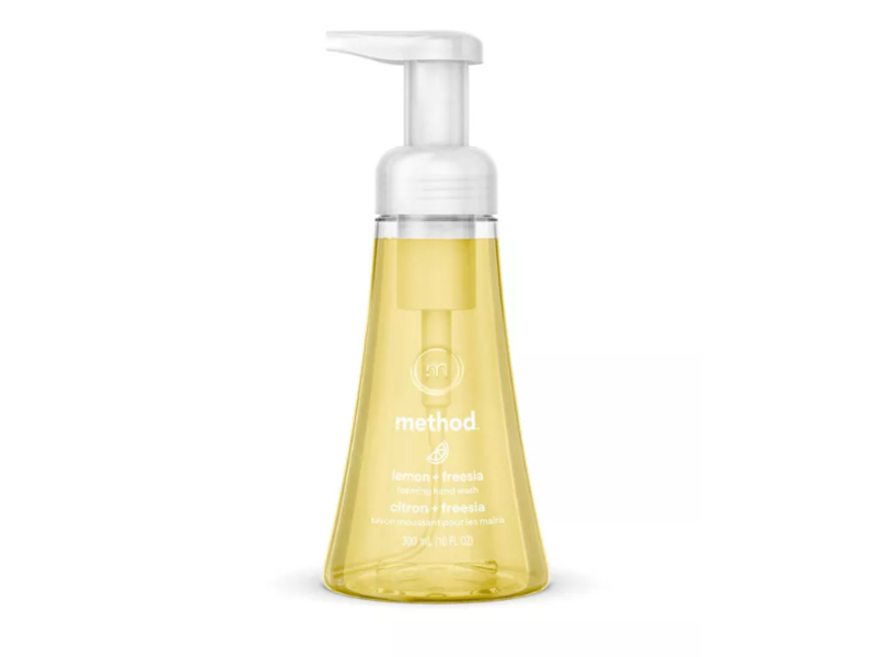 Method Foaming Hand Wash, Lemon + Freesia, 10 fl oz/300 mL, Pack Of 3