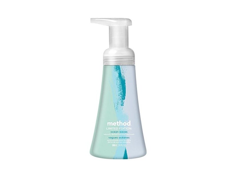 Method Foaming Hand Wash Limited Edition, Ocean Waves, 10 Fluid Ounce