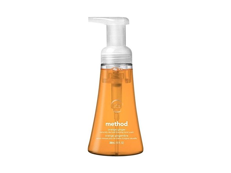 Method Foaming Hand Wash, Orange Ginger, 10 fl oz