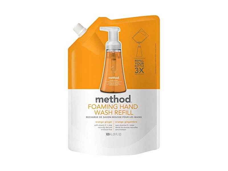 Method Foaming Hand Wash Refill, Orange Ginger, 28 oz