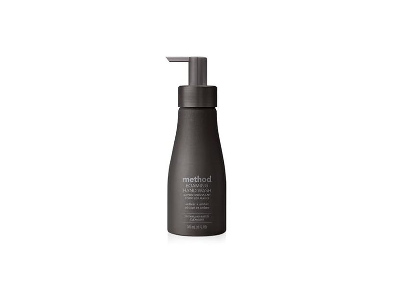 Method Foaming Hand Wash, Vetiver & Amber Scent, 10 fl oz/300 mL,