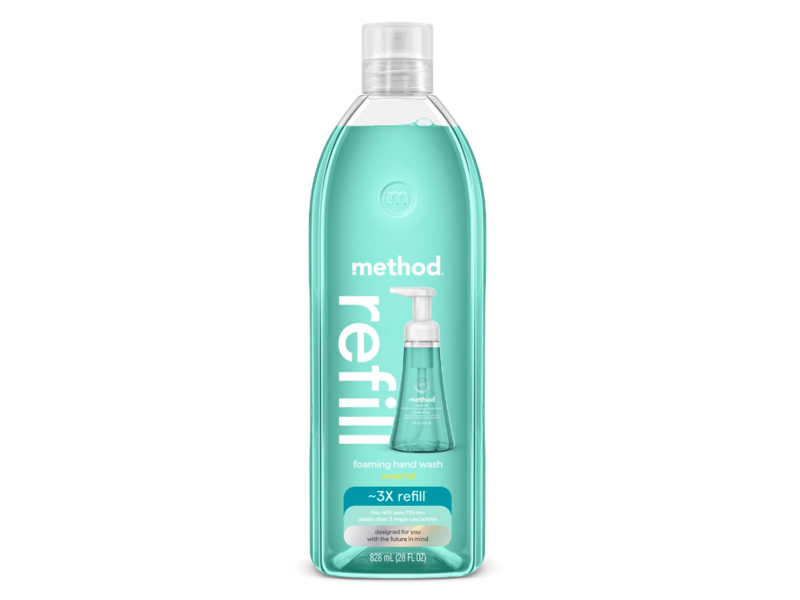 Method Foaming Hand Wash, Waterfall, 28 fl oz/828 mL