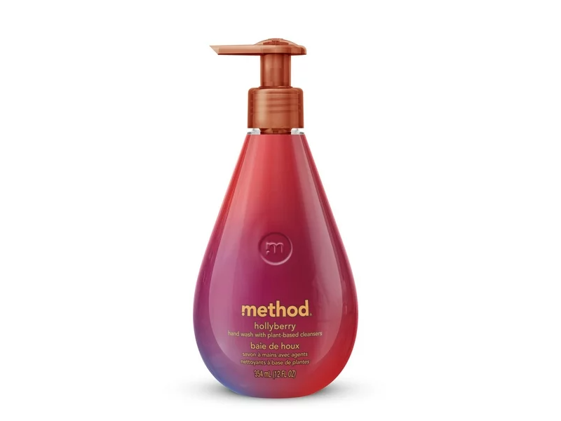 Method Gel Hand Wash, Holly Berry, 12 fl oz/354 mL
