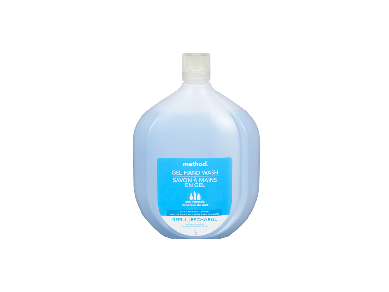 Method Gel Hand Wash Refill, Sea Minerals, 1 L