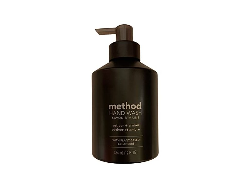 Method Hand Wash, Vetiver + Amber, 12 fl oz/354 mL, Pack Of 3