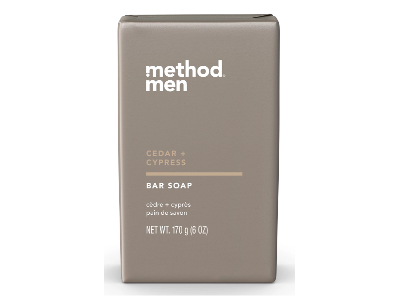 Method Men Bar Soap, Cedar + Cypress, 6 oz/170 g