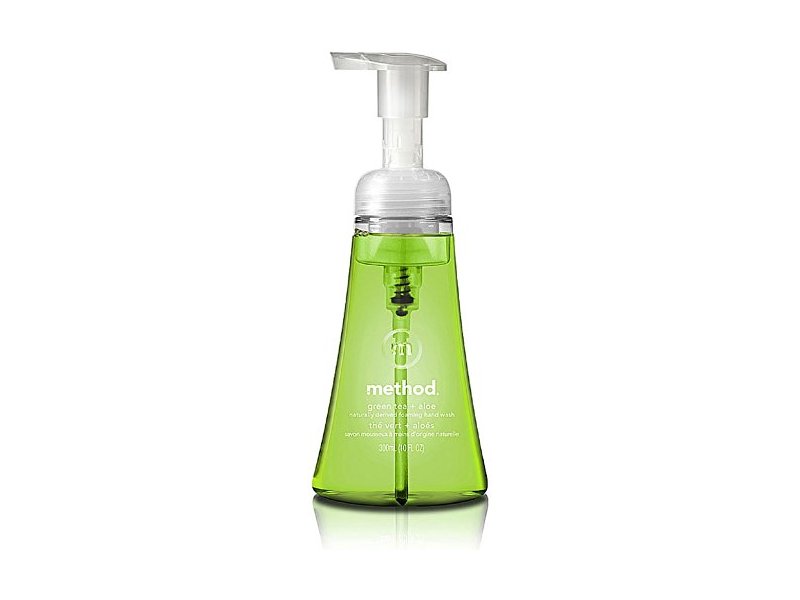 Method Naturally Derived Foaming Hand Wash, Green Tea + Aloe, 10 fl oz/300 mL