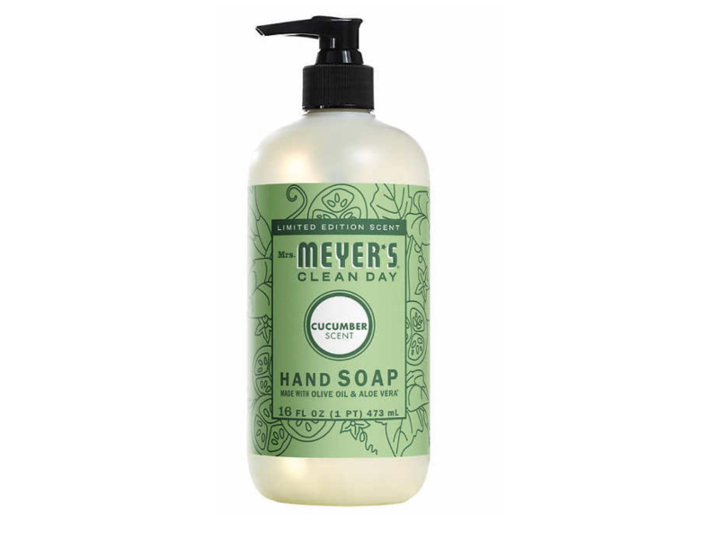 Meyer's Clean Day Hand Soap, Cucumber, 16 fl oz/473 mL