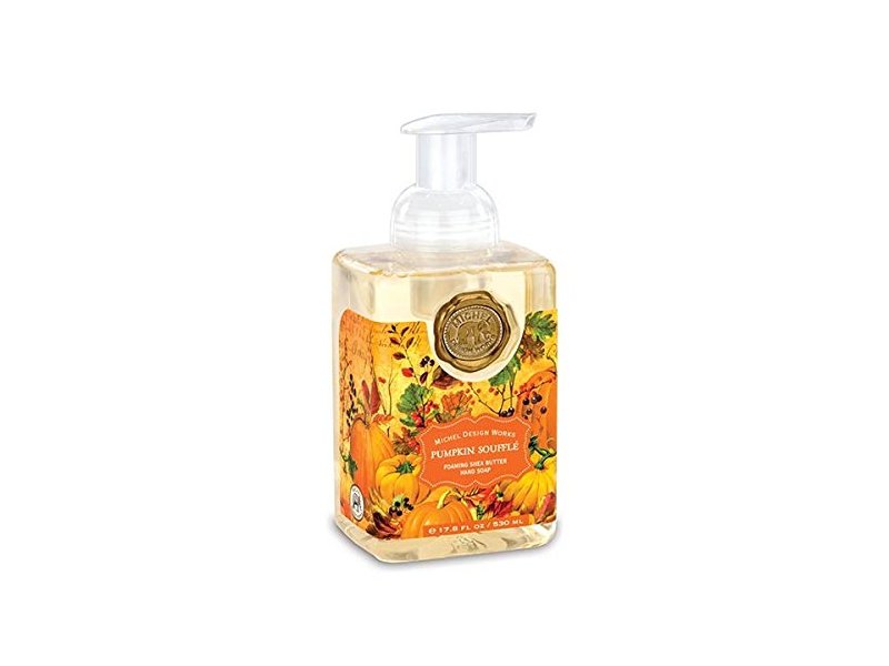 Michel Design Works Foaming Shea Butter Hand Soap, Pumpkin Souffle, 17.8 fl oz