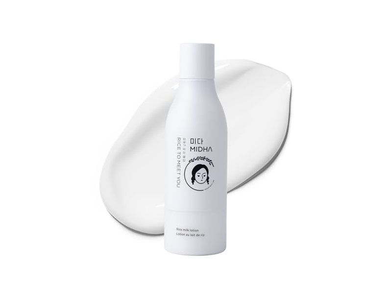 Midha Rice Milk Lotion, 6.76 fl oz/200 mL