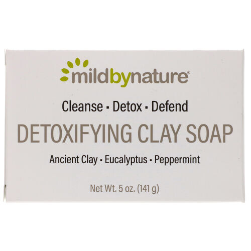 Detoxifying Clay, Bar Soap, Eucalyptus & Peppermint, With Ancient Clay