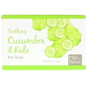 Soothing Bar Soap, Cucumber & Kale