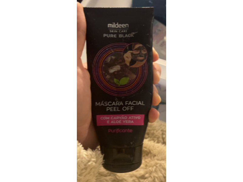 Mildeen Mascara Facial Peel Off, Pure Black, 80 mL