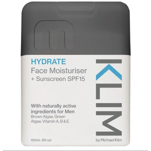 Klim Face Moisturiser + Sunscreen SPF 15