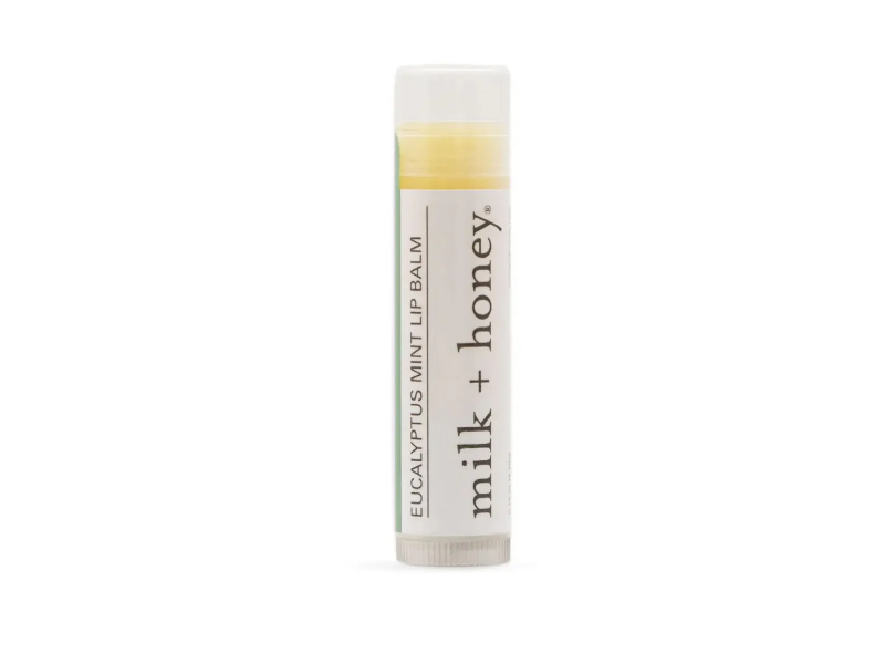 Milk + Honey Lip Balm, Eucalyptus Mint, 0.15 oz/4.2 g