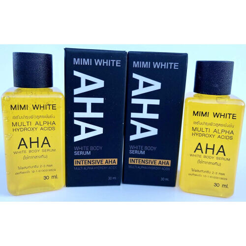 AHA White Body Serum