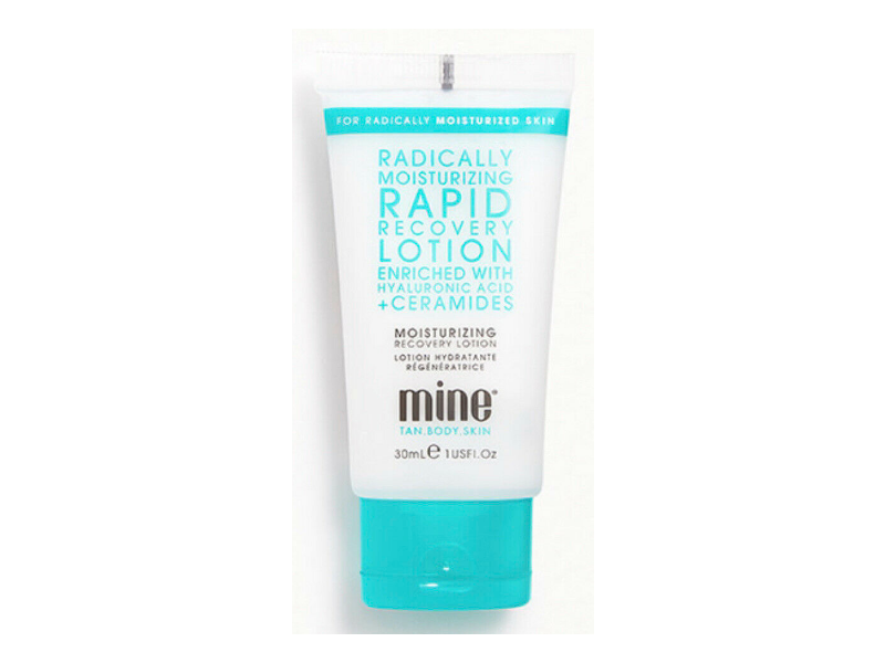 MineTan Body.Skin Moisturizing Recovery Lotion, Hyaluronic Acid + Ceramides, 1 fl oz/30 mL