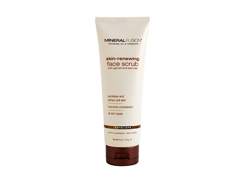 Mineral Fusion Skin-Renewing Face Scrub, 4 oz