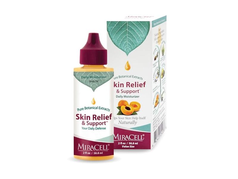 Miracell Skin Relief & Support Daily Moisturizer Body Oil, 2 fl oz/58.8 mL