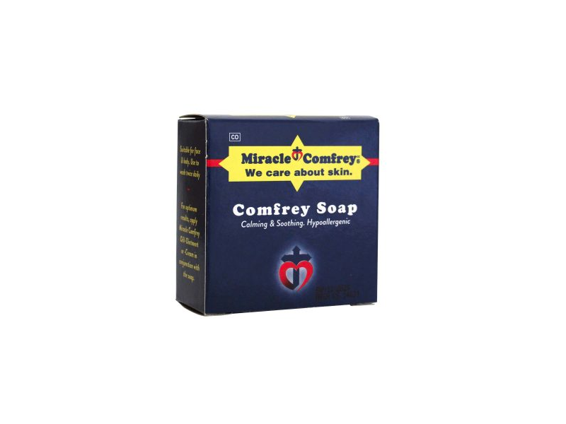 Miracle Comfrey Comfrey Soap, Calming & Soothing, Hypoallergenic, 100 g