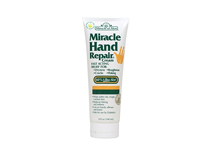 Miracle of Aloe Miracle Hand Repair Cream, 8 Oz