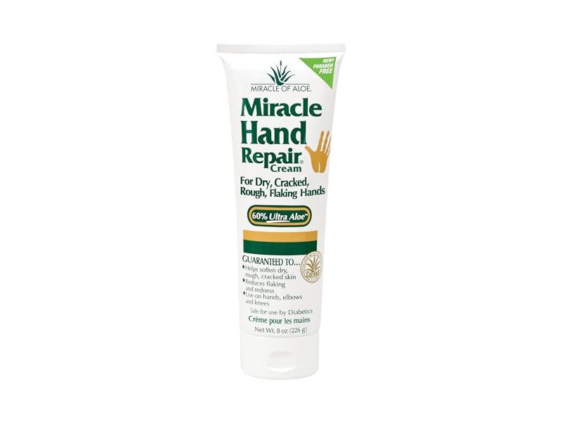 Miracle of Aloe’s Miracle Hand Repair Cream, 8 oz/226 g