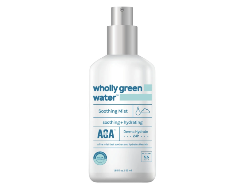AOA Skin Wholly Green Water Soothing Mist, 1.85 fl oz/55 mL