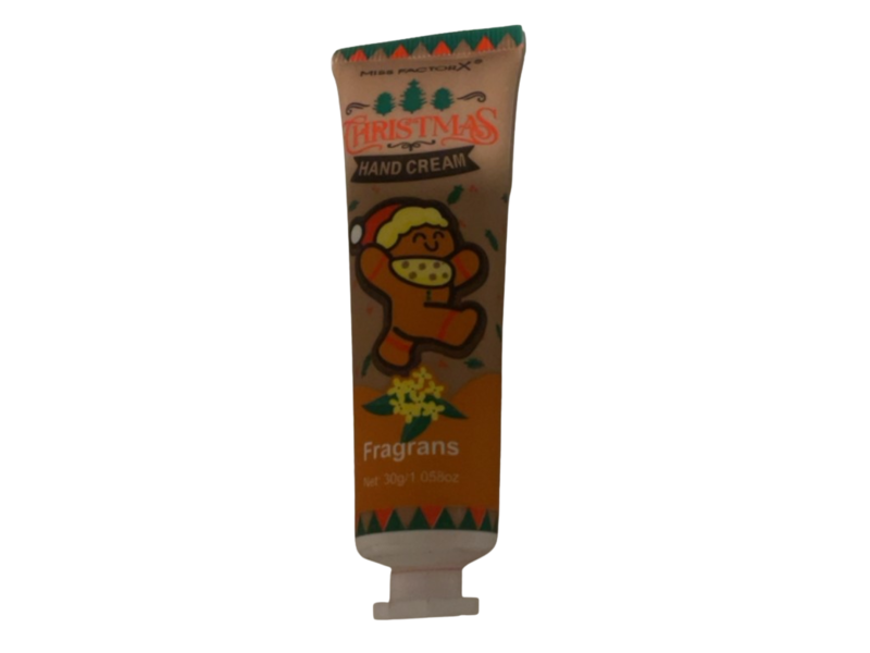 Miss FactorX Hand Cream, Christmas, 1.058 oz/30 g