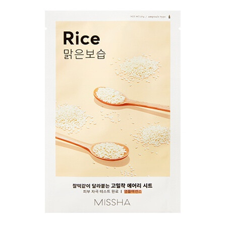 Airy Fit Sheet Mask (Rice)