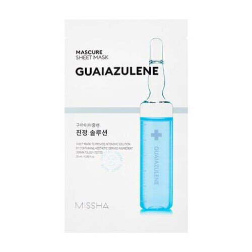 Mascure Calming Solution Sheet Mask - Guaiazulene