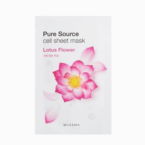 Pure Source Cell Sheet Mask Lotus Flower