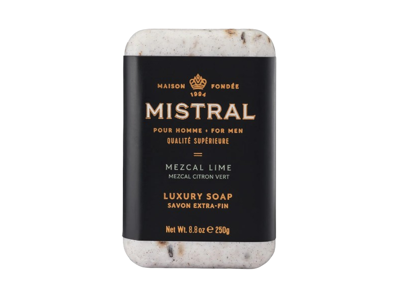 Mistral Luxury Soap, Mezcal Lime, 8.8 oz/250 g