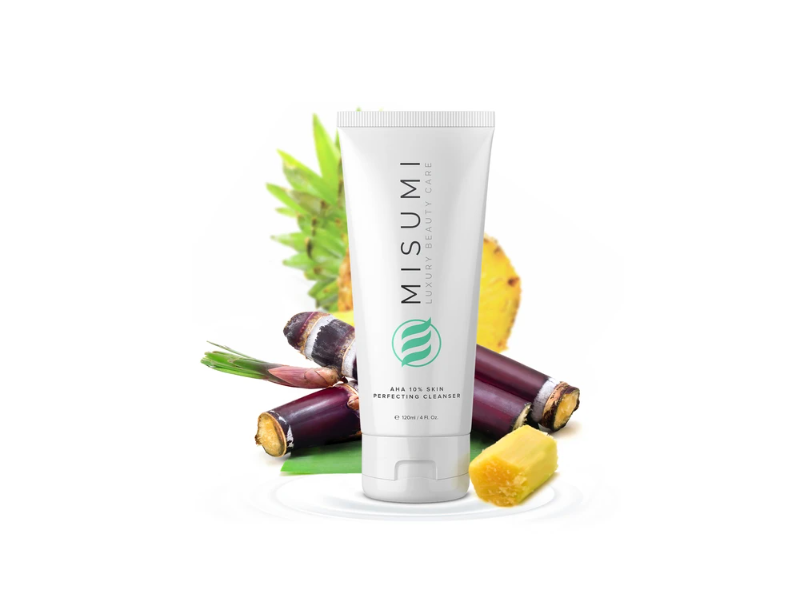 Misumi AHA 10% Skin Perfecting Cleanser, 4 fl oz (120 mL)